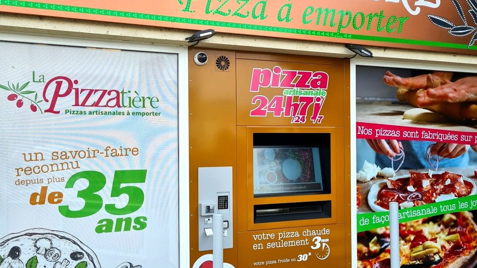 Distributeur automatique de pizzas